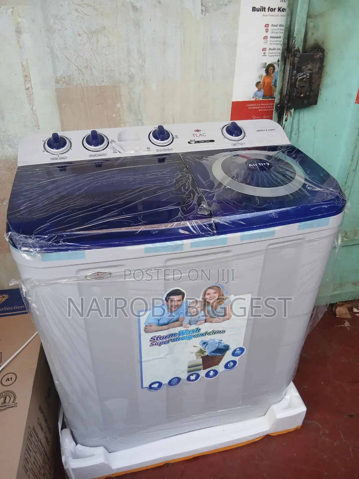 Tlac 10kgs Wash And Spin Top Load Washing Machine