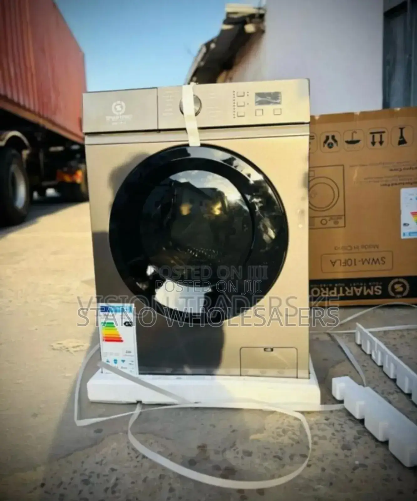 Pay on Delivery - Smart Pro 10kgs Washing Machine. Fronlt Loader