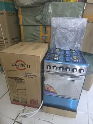 50*55 Unitech Full Gas Standing Cooker With All Gas 4 Burners