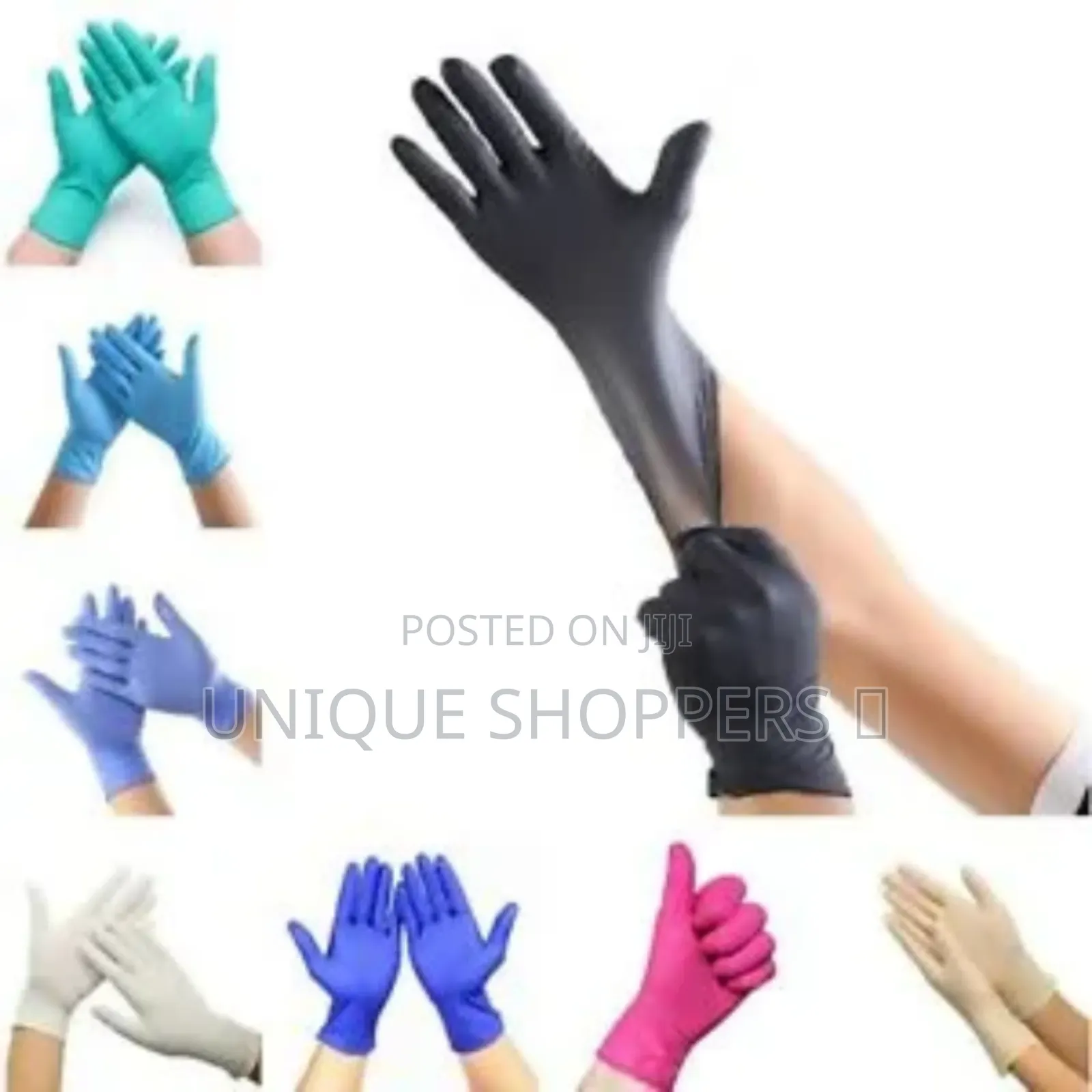 100pcs Disposable Synthetic Gloves
