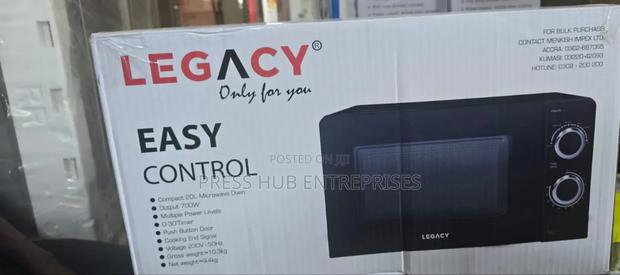 Legacy 20l Manual Control Microwave Oven. - main view