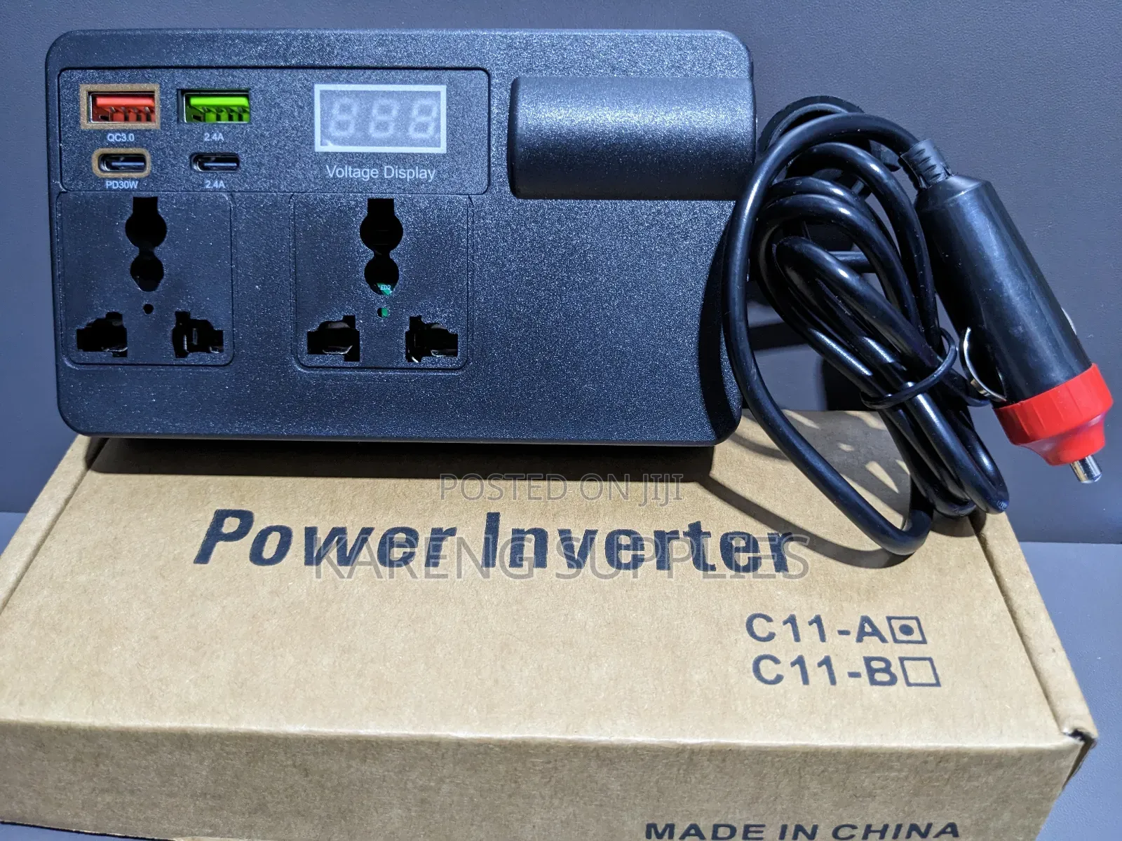 Car Inverter 12-24v to Dc110v-220v