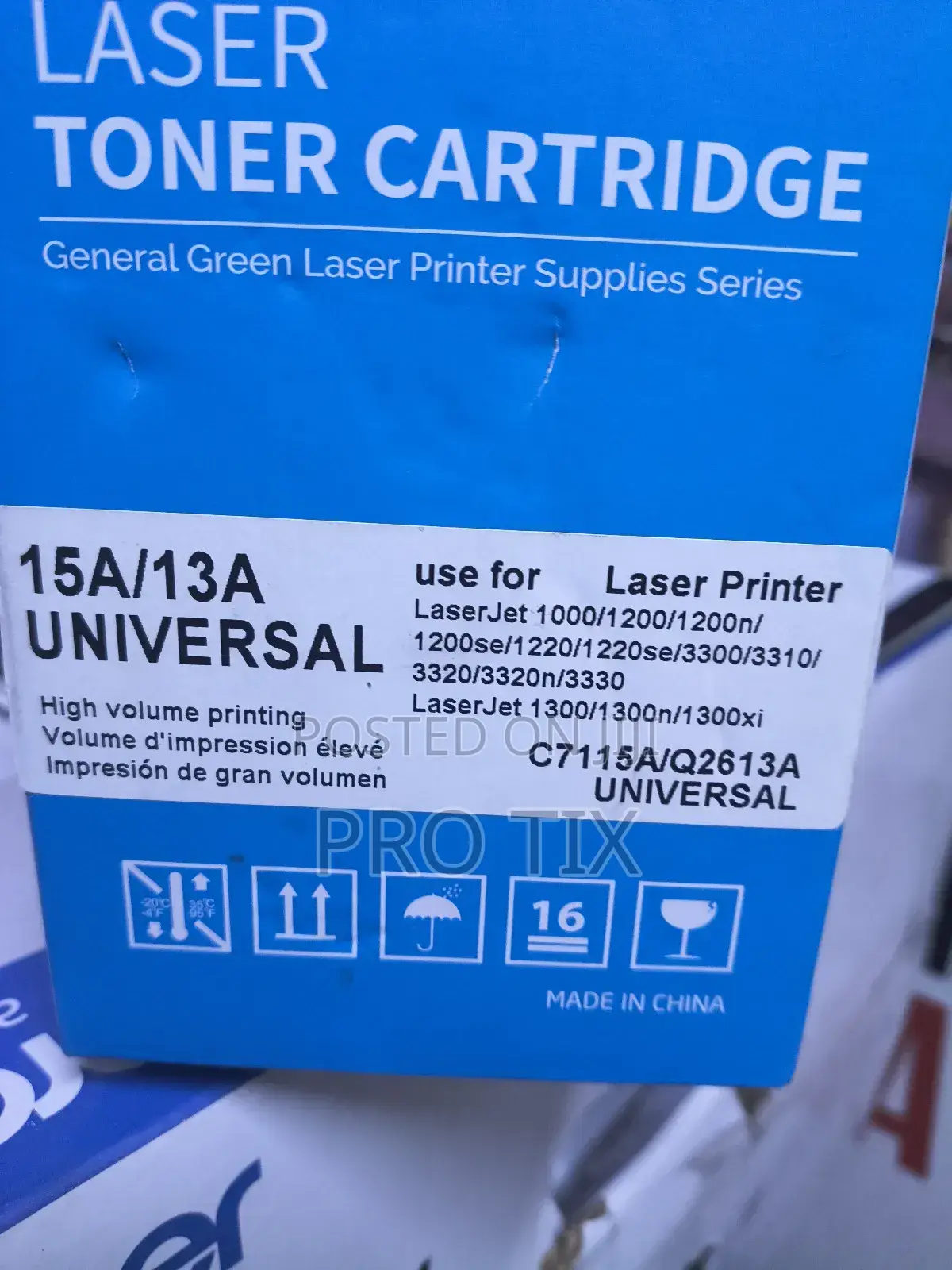 Hp Laser Jet Toner 15a/13a Compatible C7115a/Q2613a High Yield
