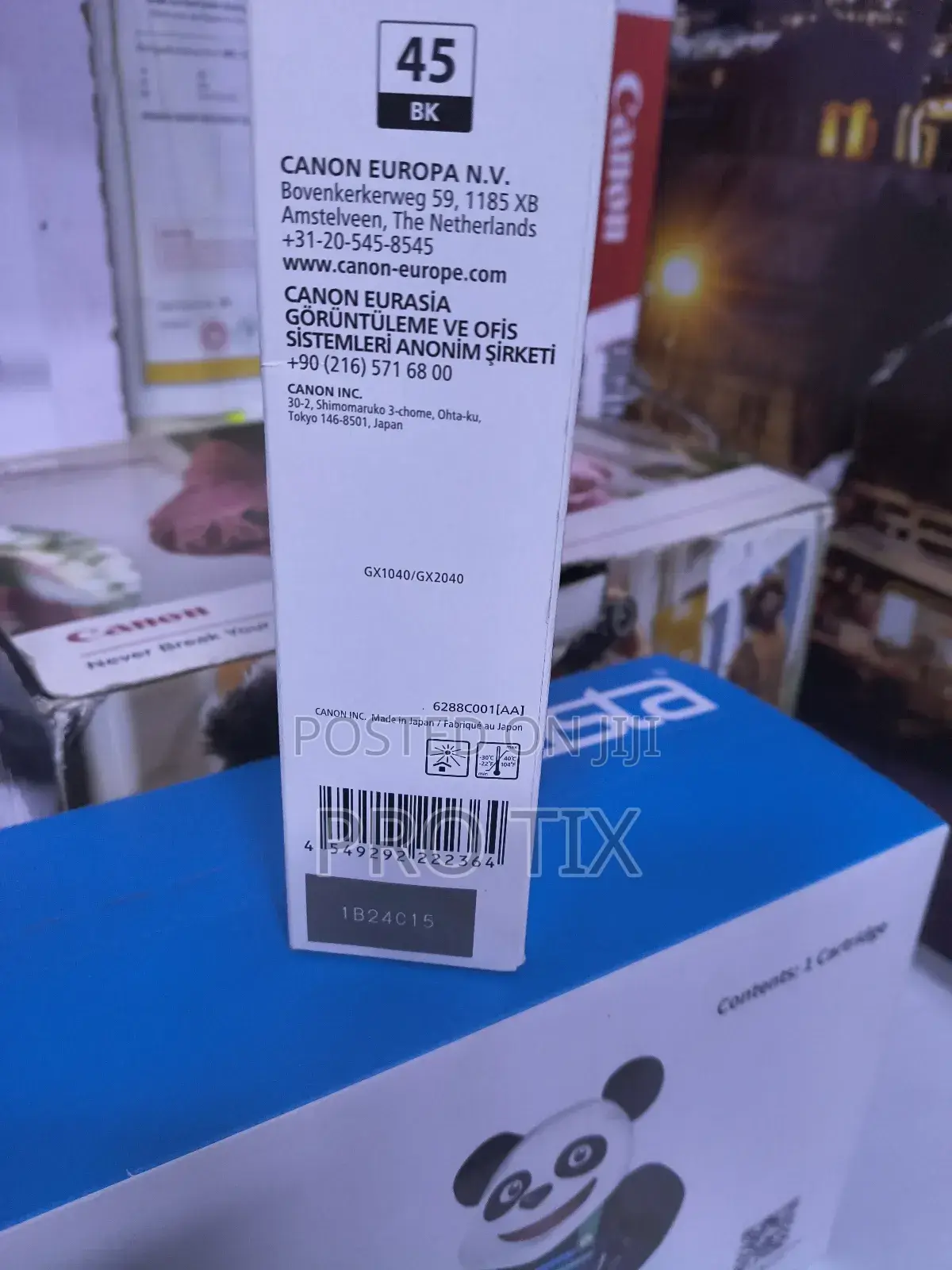 Canon Genuine Ink 45 Black Gi-45bk 6288c001