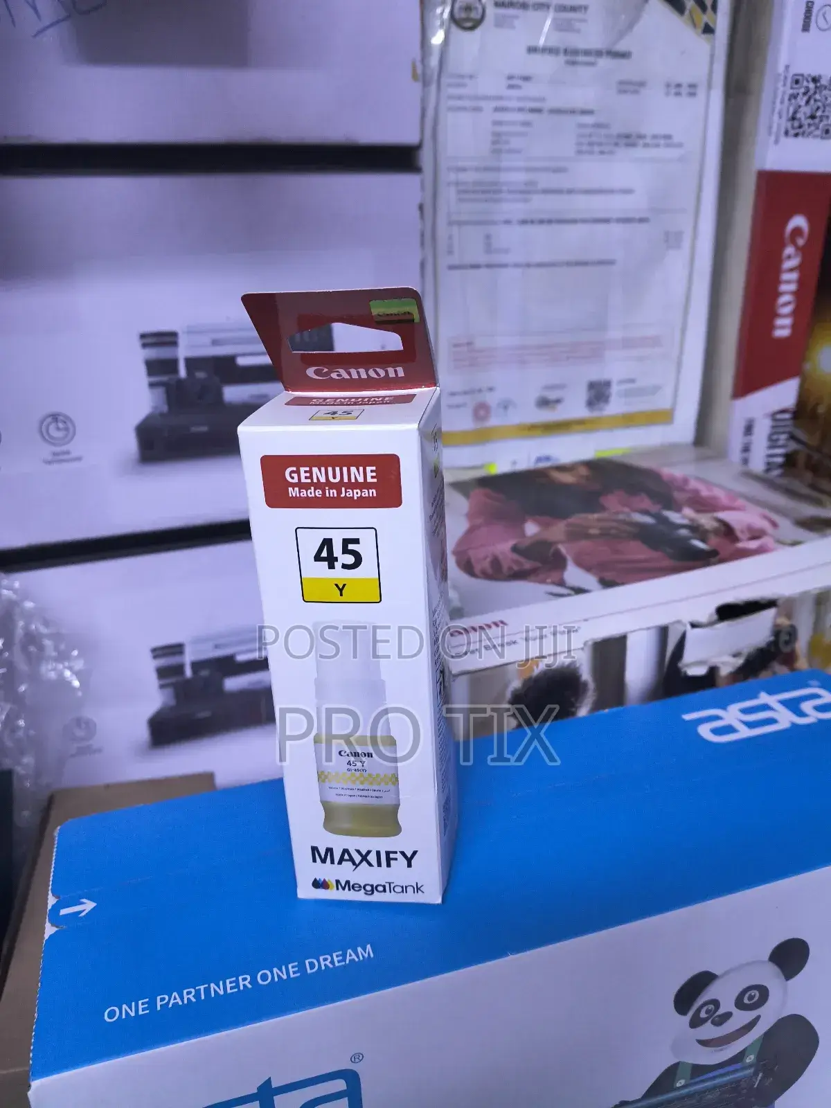 Canon Genuine Ink 45 Yellow Gi-45y 6287c001
