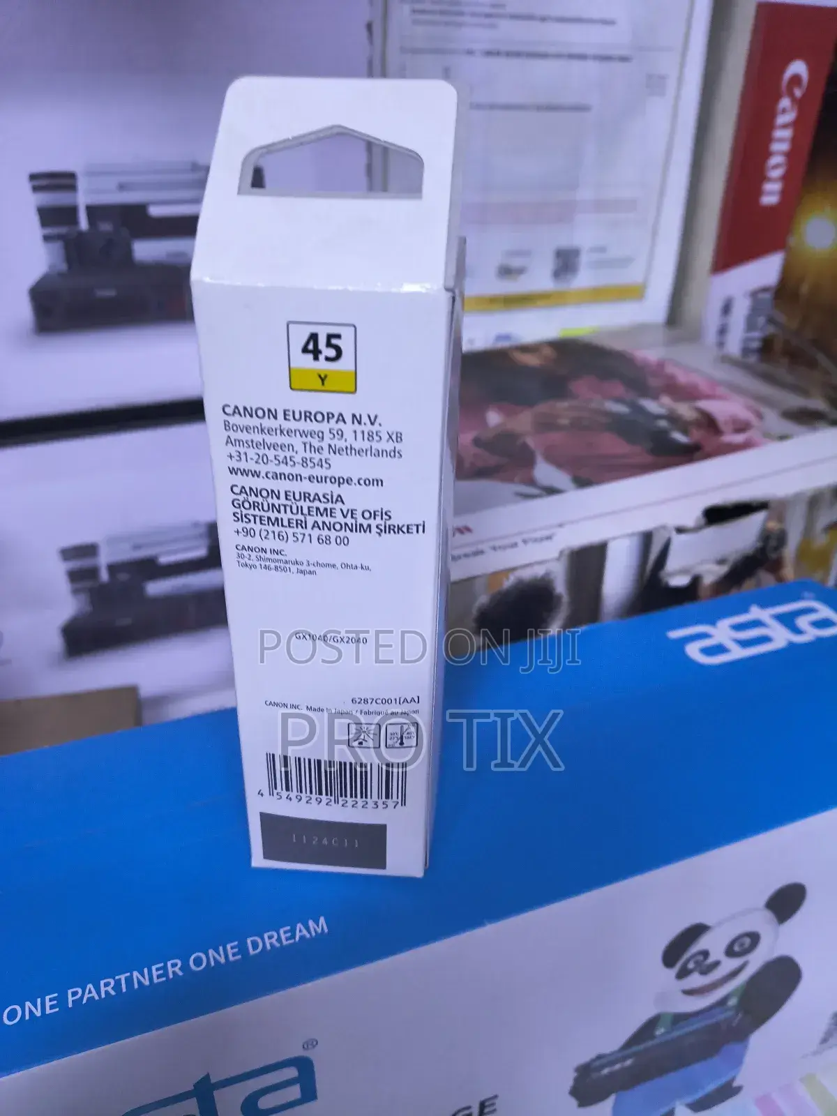 Canon Genuine Ink 45 Yellow Gi-45y 6287c001
