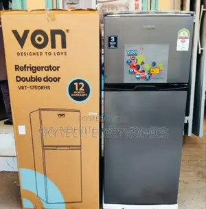 Two Door Refrigerator - Von 175l Fridge. Direct