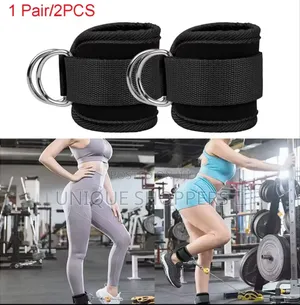 2pcs Ankle Straps for Cable Machines Kickback