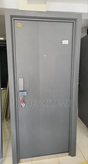 Single Security Steel Door 2100mm Height
