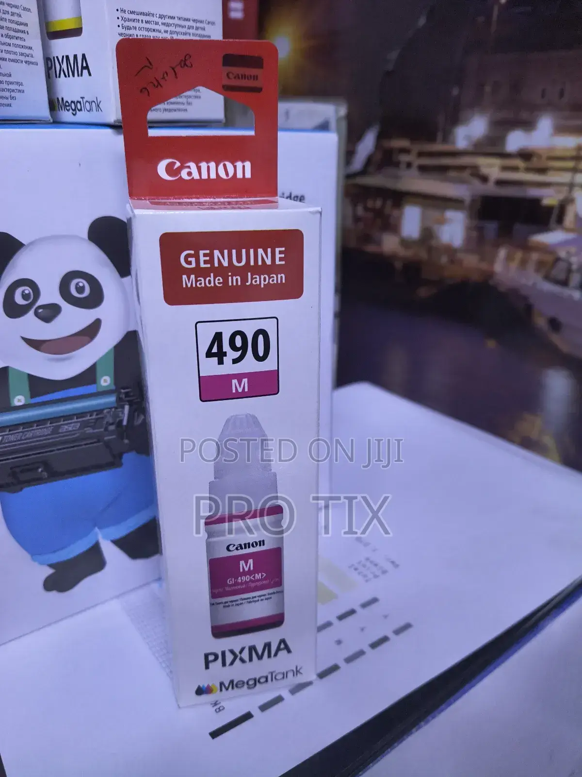 Canon Genuine Ink 490 Magenta Gi-490m 0665c001
