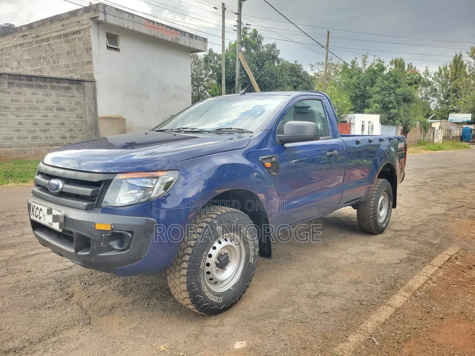 Ford Ranger Wildtrak 2013 Blue