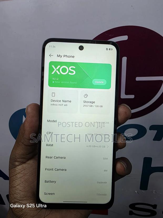Infinix Hot 60i 128 GB Gray - thumbnail 4