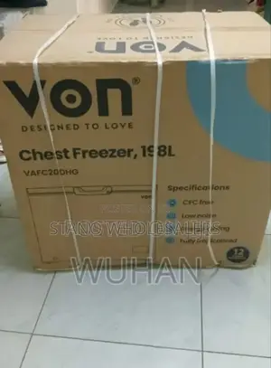 Chest Freezer Big Von 198l Freezer