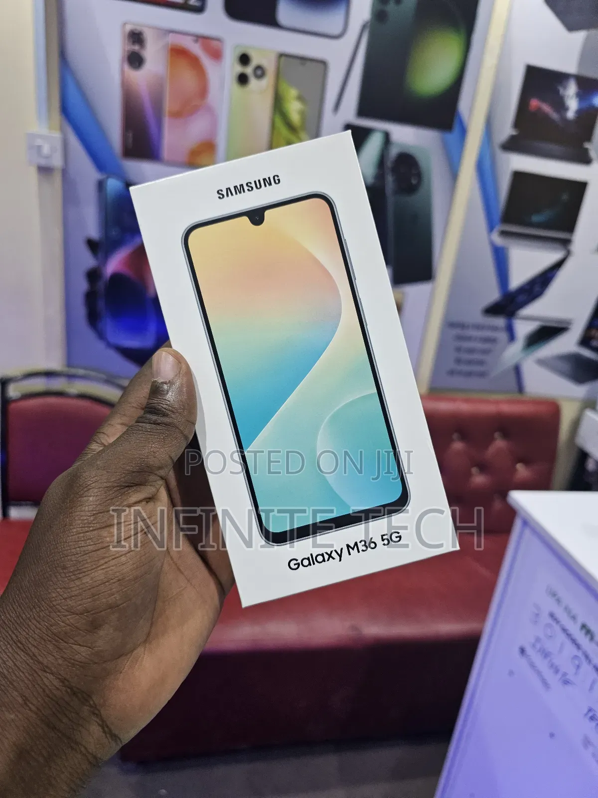 New Samsung Galaxy M36 5G 128 GB Black