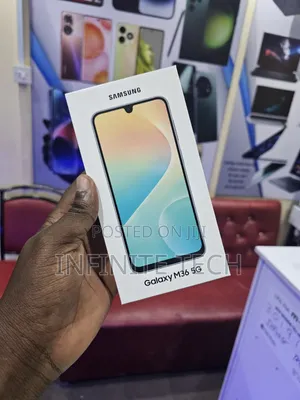 New Samsung Galaxy M36 5G 128 GB Black