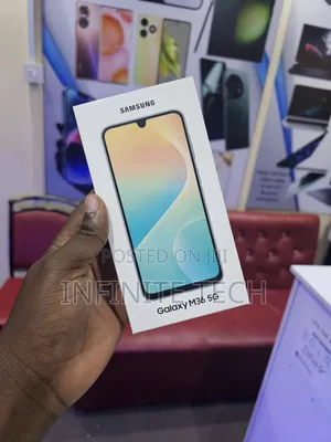 New Samsung Galaxy M36 5G 128 GB Black