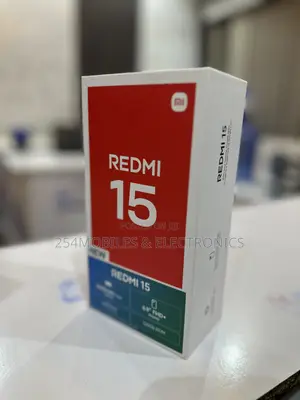 New Xiaomi Redmi 15 128 GB Black