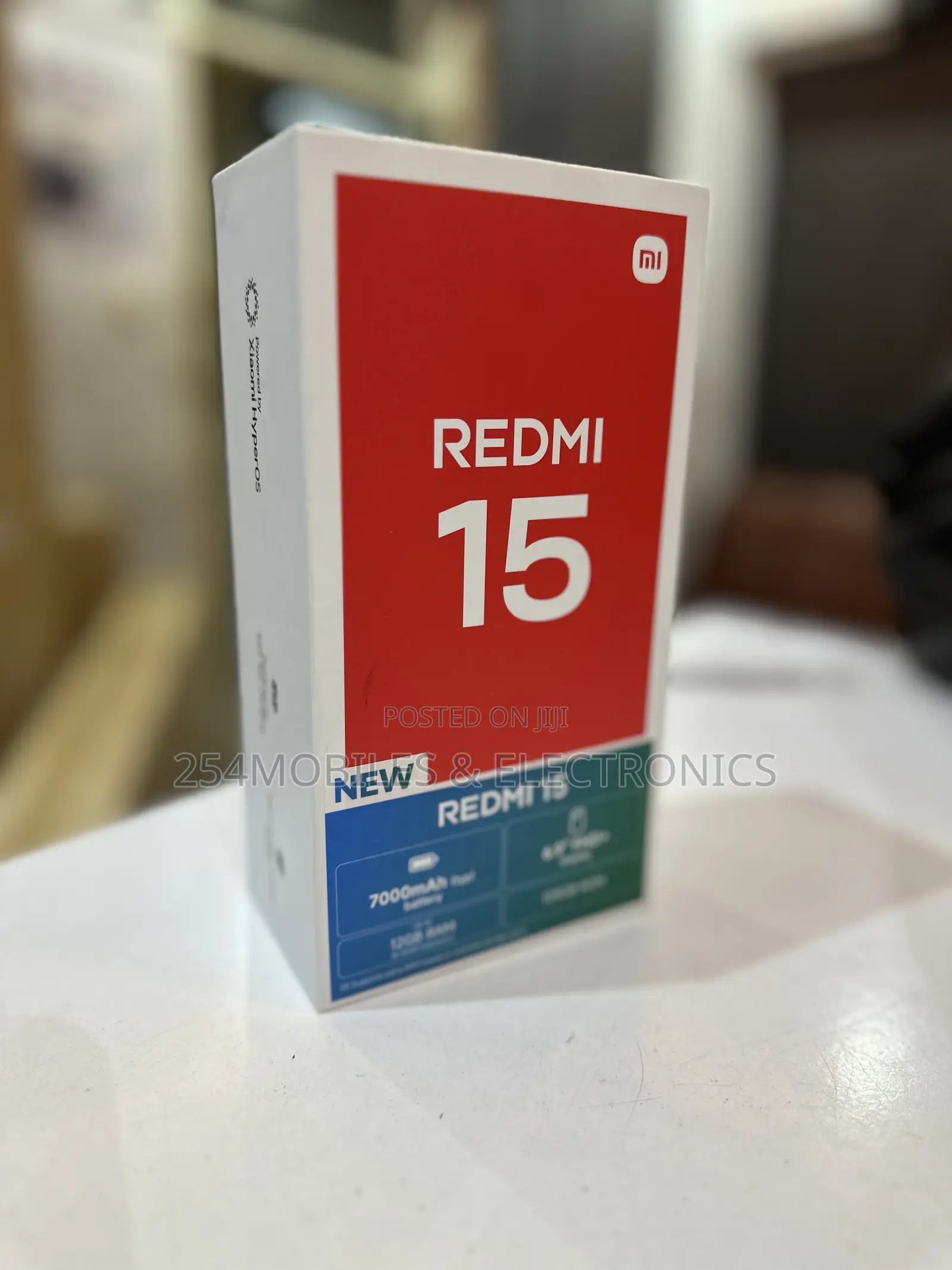 New Xiaomi Redmi 15 128 GB Black