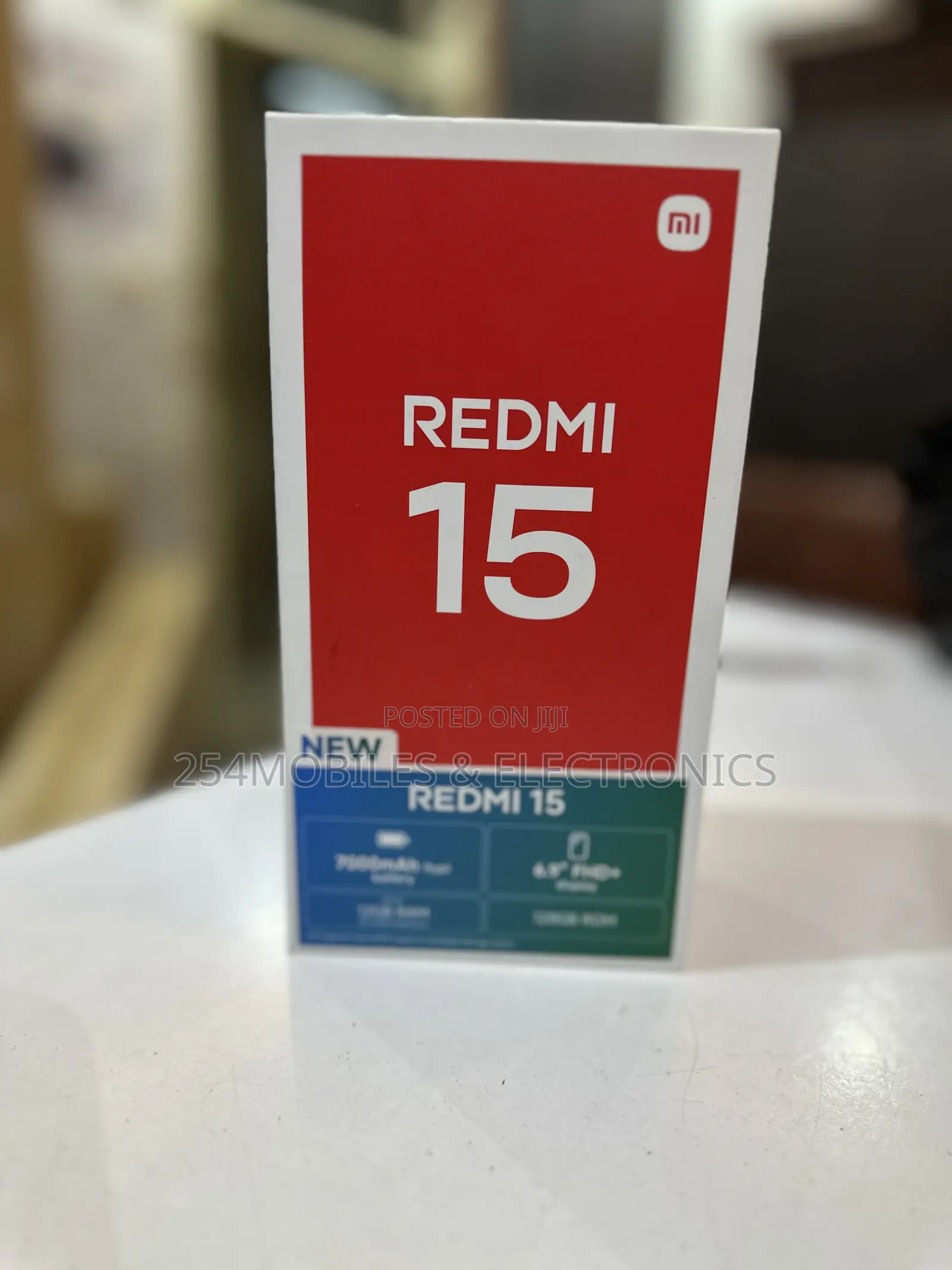 New Xiaomi Redmi 15 128 GB Black