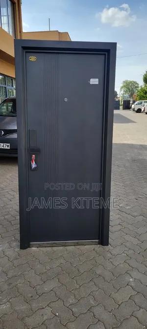 Black Stong Bold Single Door
