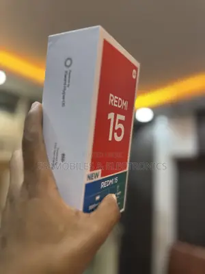 New Xiaomi Redmi 15 256 GB Black