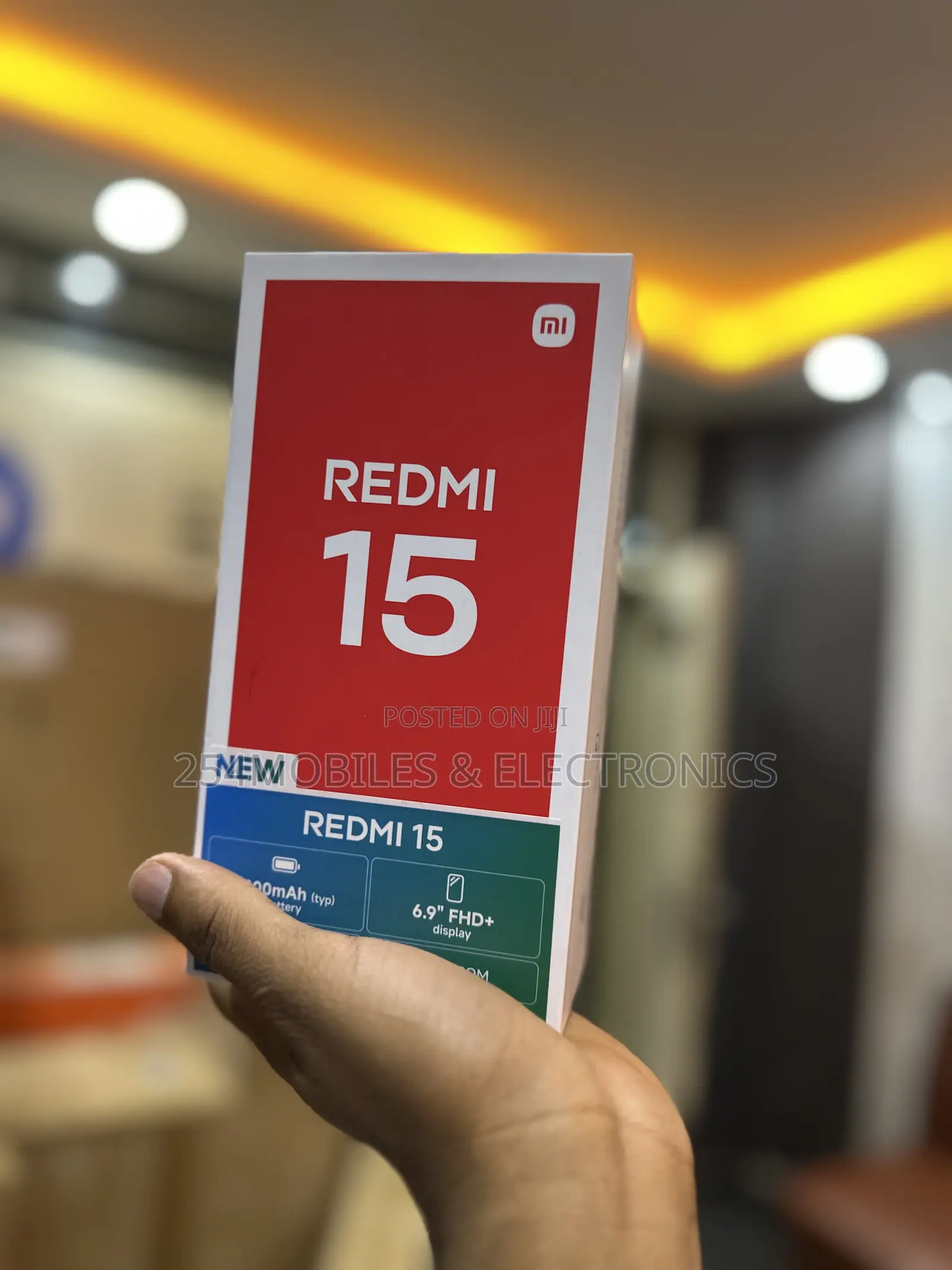 New Xiaomi Redmi 15 256 GB Black