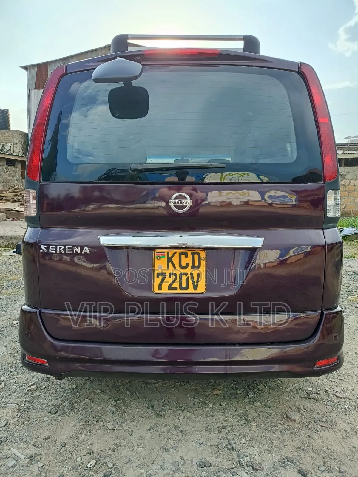 Nissan Serena 2008 Maroon