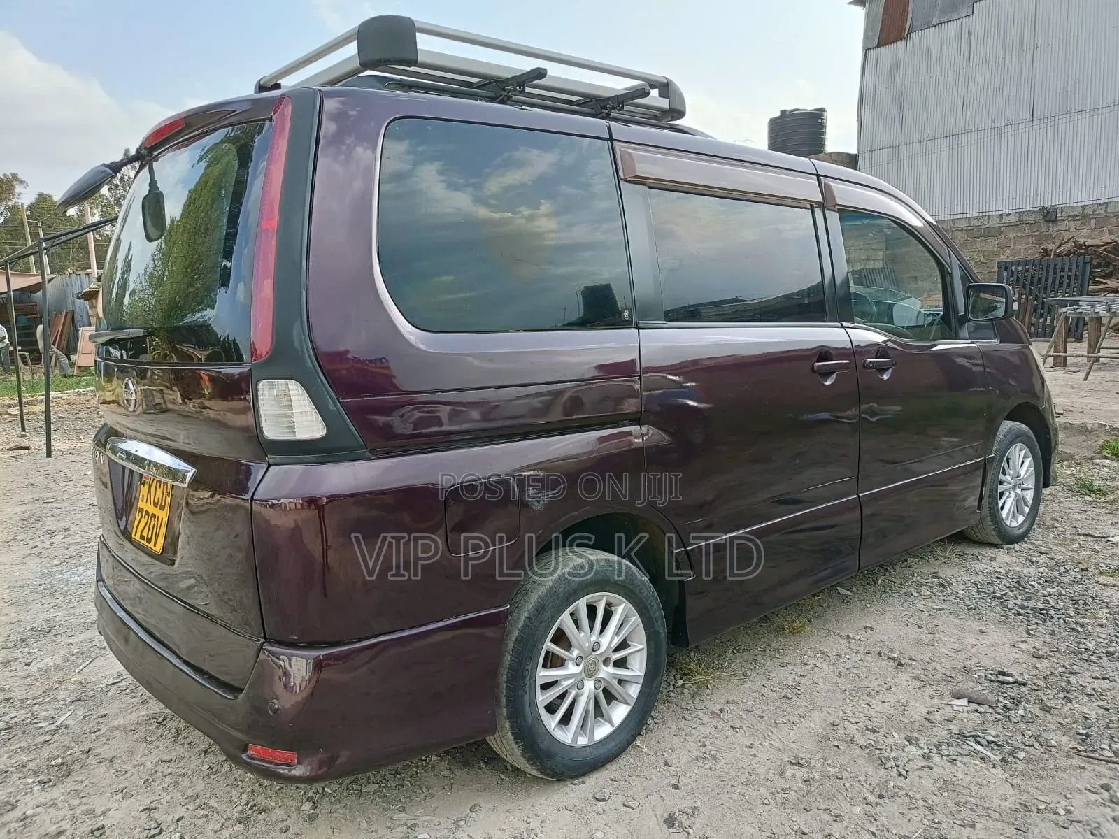 Nissan Serena 2008 Maroon