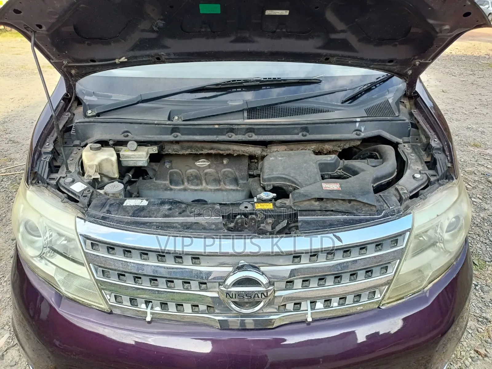 Nissan Serena 2008 Maroon