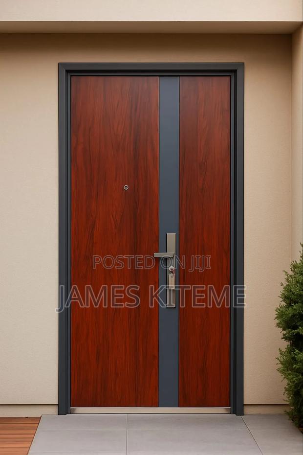 Wooden Like Double Security Steel