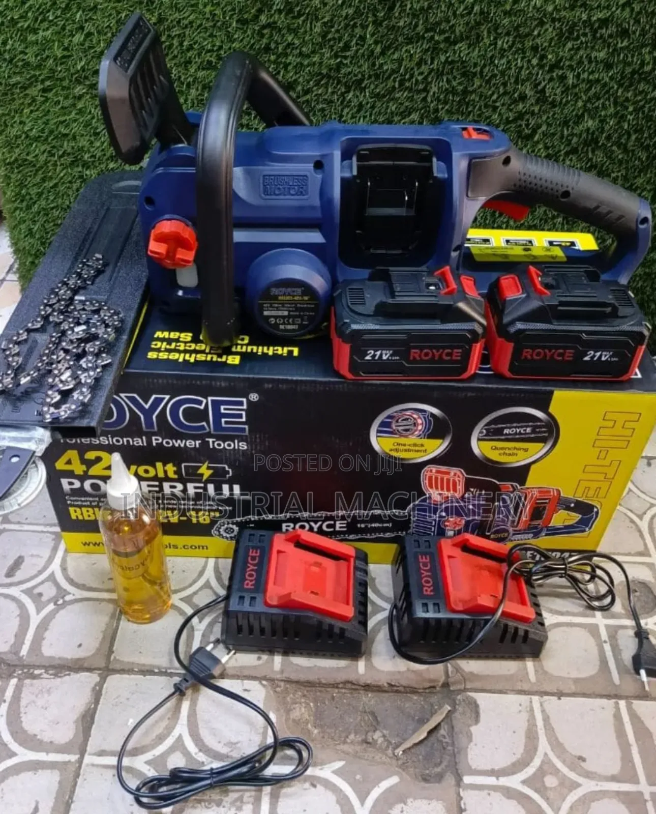 Chainsaw Cordless With 2 Batteries