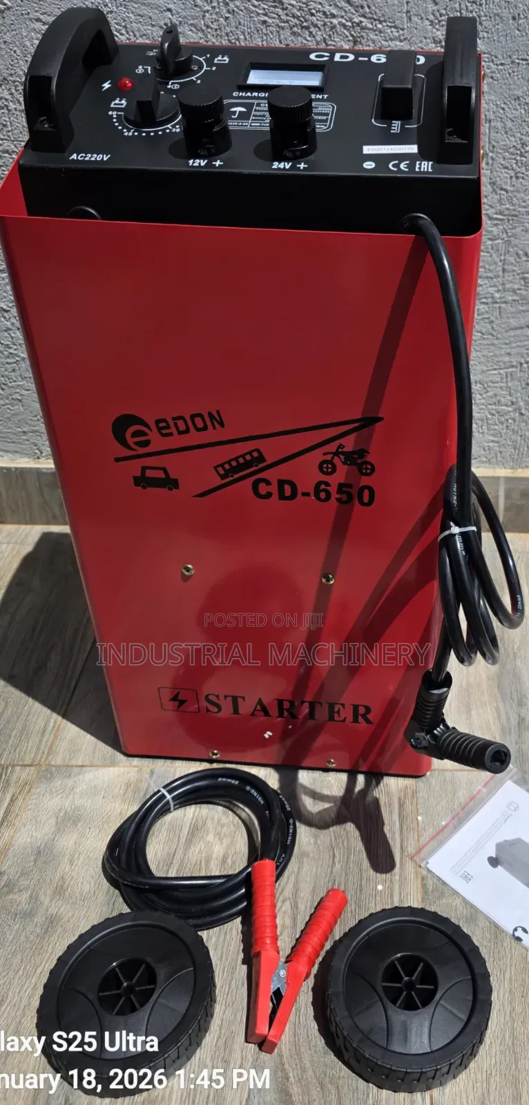 Edon Battery Charger Cd 650a