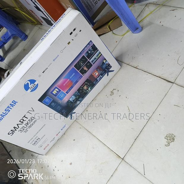 Globalstar 32inch Smart Android, Youtube, Netflix,Led Frameless Tv - thumbnail 2