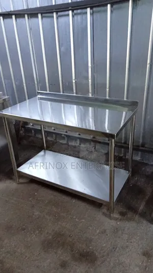 Working Table. Stainless Steel Food Preparation Table