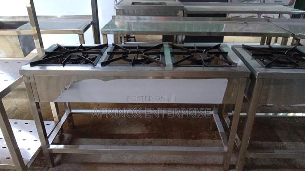 Hotel Standard Three Burner Gas Cooker
