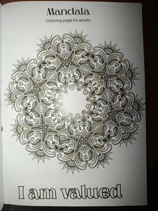 Adult Mandala Coloring Book - thumbnail 6