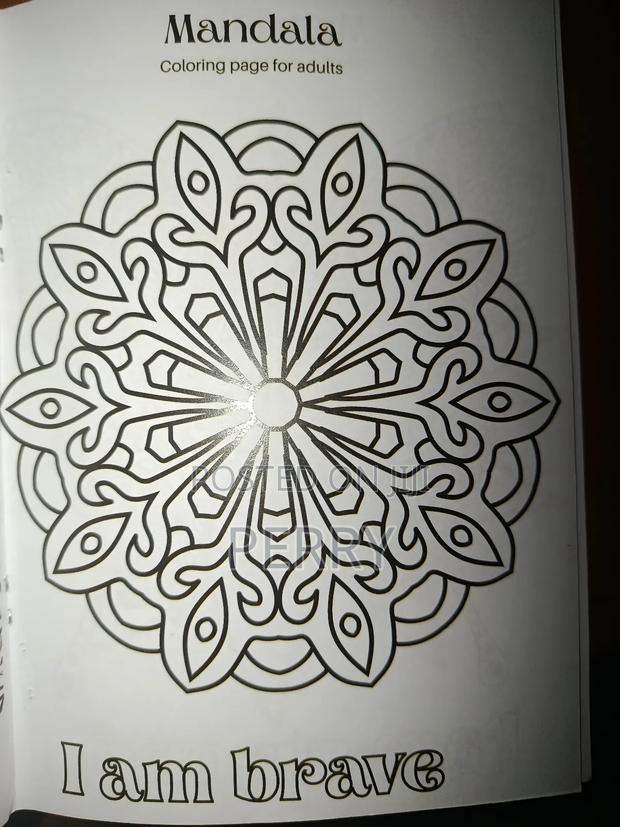 Adult Mandala Coloring Book - thumbnail 7