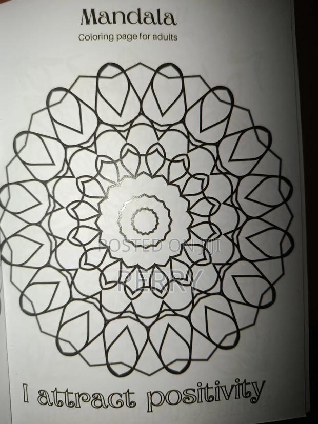Adult Mandala Coloring Book - thumbnail 9