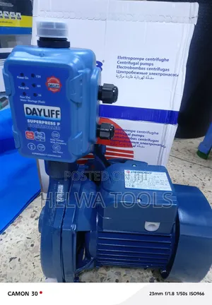 Pedrollo Water Pump 1hp + Dayliff Pump Controller