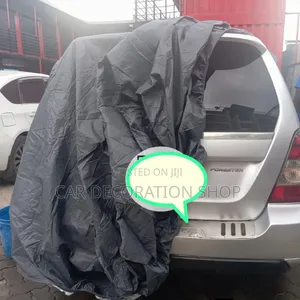 Subaru Forester Fitted With Polyester Cover With Side Mirror Pockets