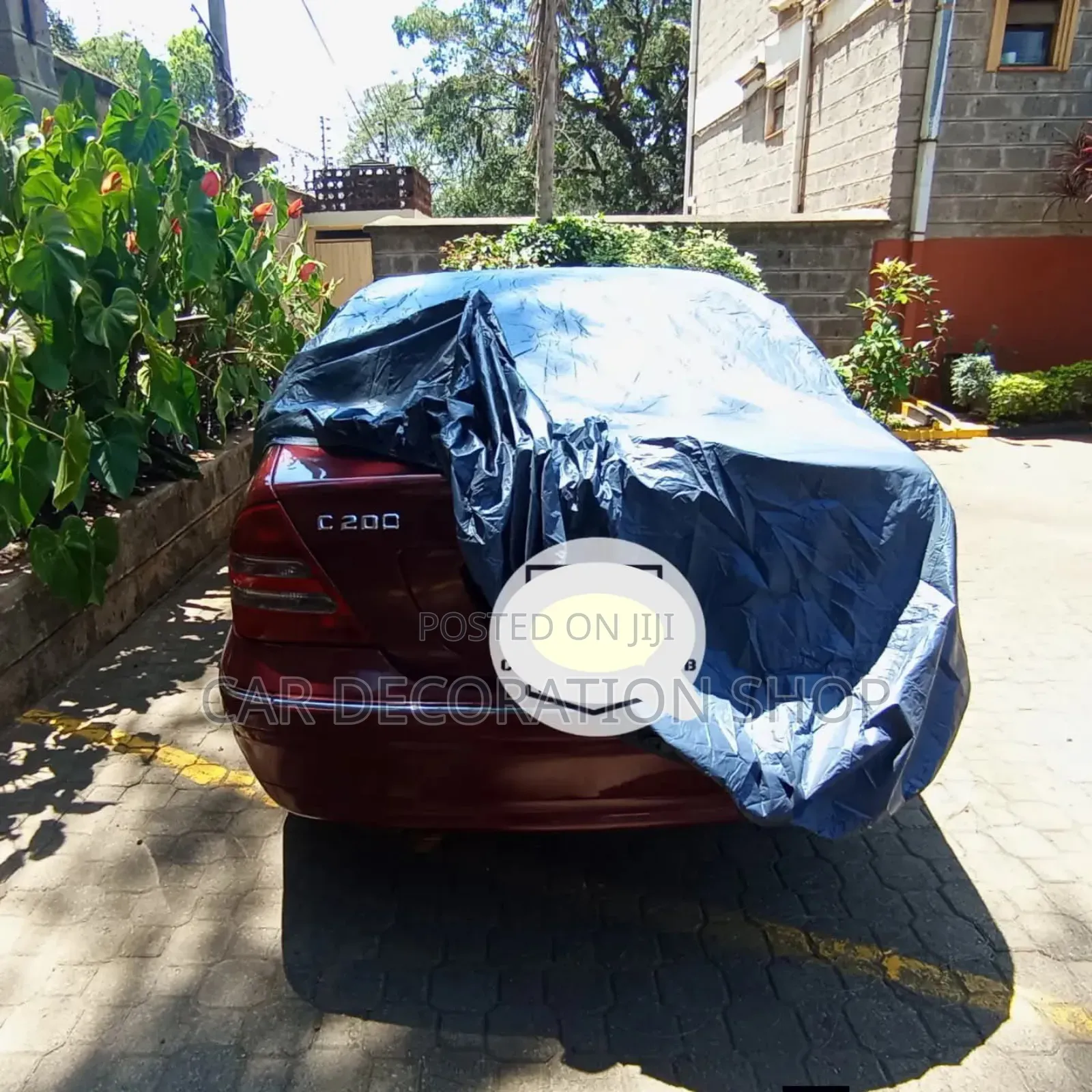 Mercedes C200 Fullsized Boy Cover With Mirror Pockets