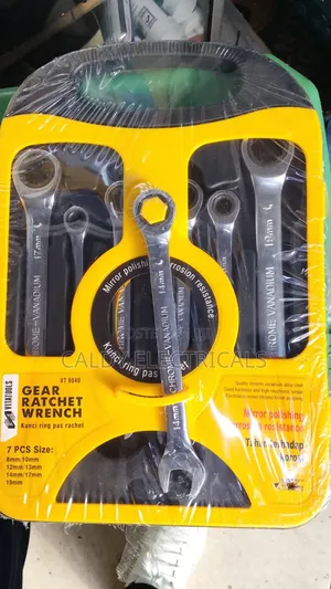 Vitatools 7-Piece Gear Ratchet Wrench Set