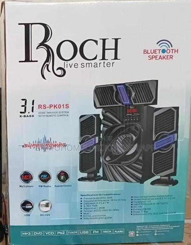 Roch 3.1ch Homethearte Multimedia Speaker System