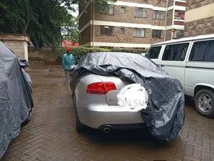 Audi A4 Fitted With Paint Protective N Tear Resistant Fabric Car Cover