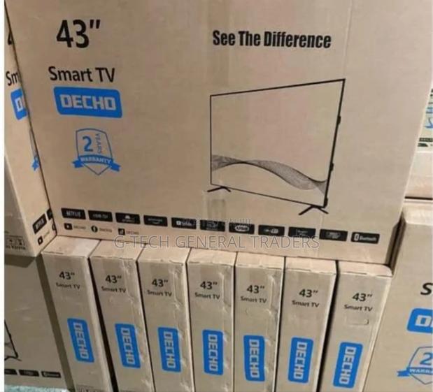 Decho 43inch Smart Android, Youtube, Netflix Led Frameless Tv