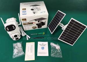 Ubox 6mp 4g Dual Lens Solar PTZ Camera Available in Pleenty - thumbnail 2