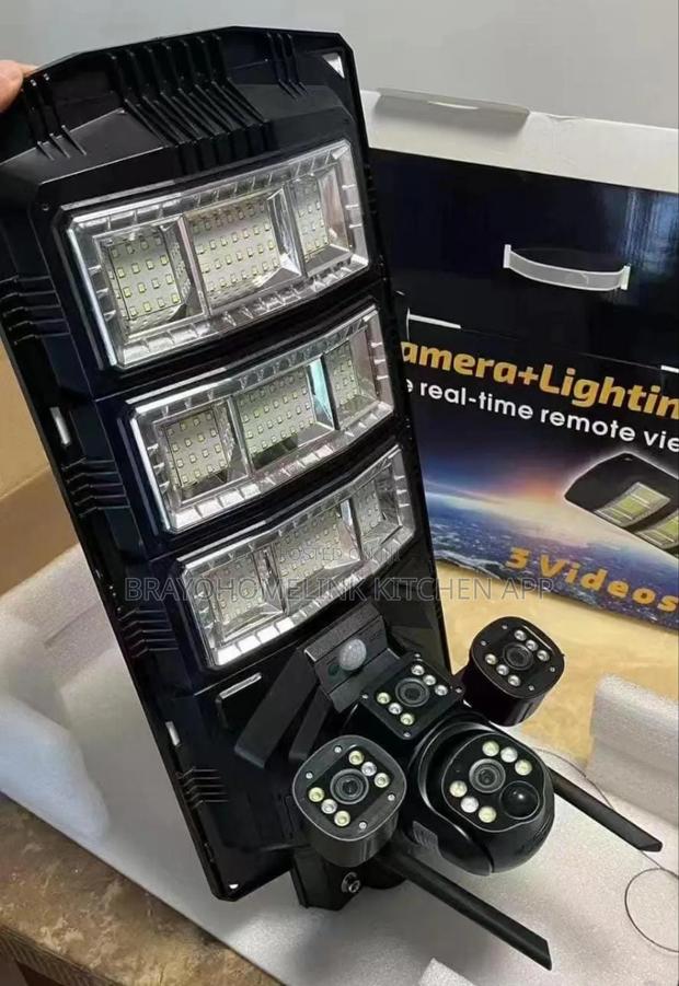 4g 450 Watt's 2 in 1 Floodlight Solar PTZ Camera