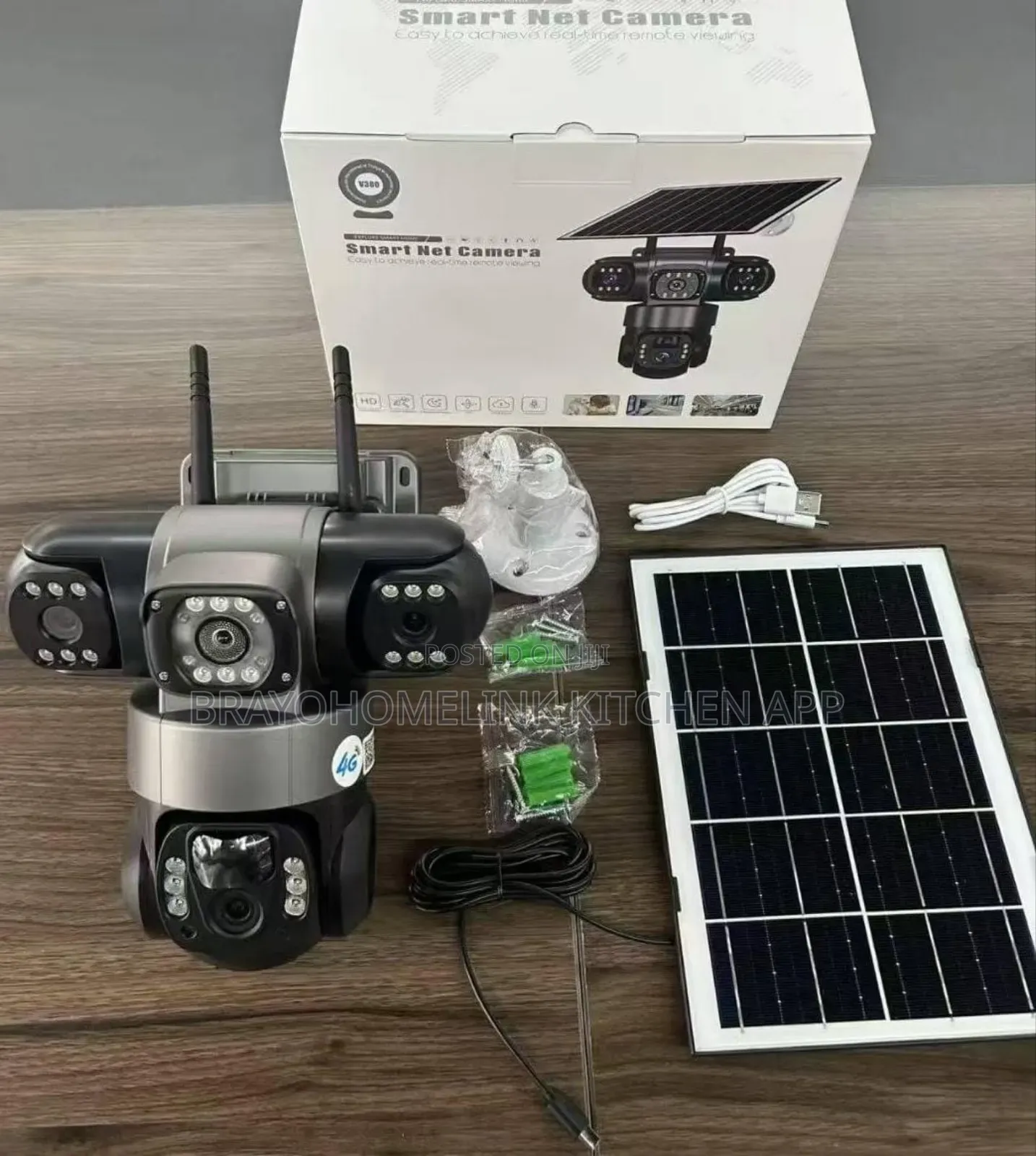 Triple Lens 4g Solar PTZ