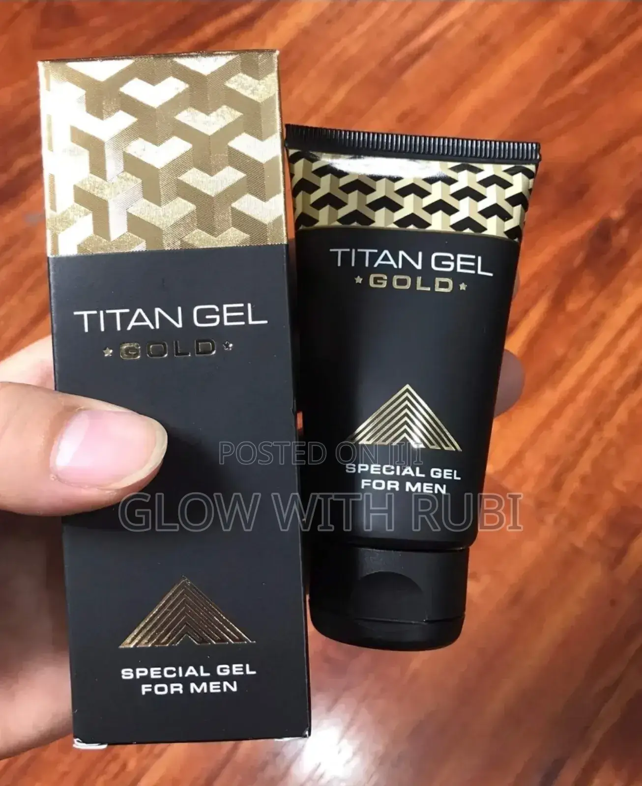 Titan Gel Gold Special Gel for Men