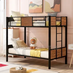 Rustic Metal Bunk Bed